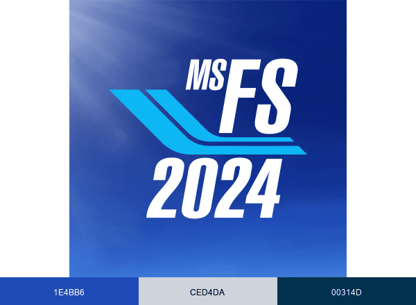 Microsoft Flight Simulator️ brand color palette