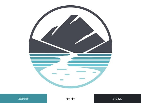 Flockhill Lodge brand color palette