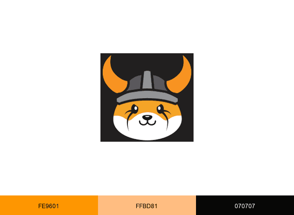 FLOKI brand color palette