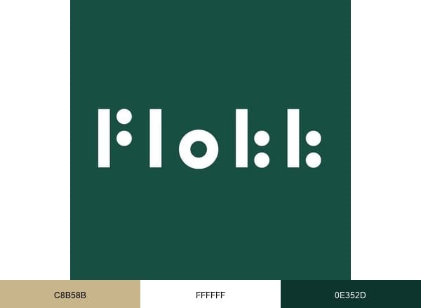 Flokk brand color palette