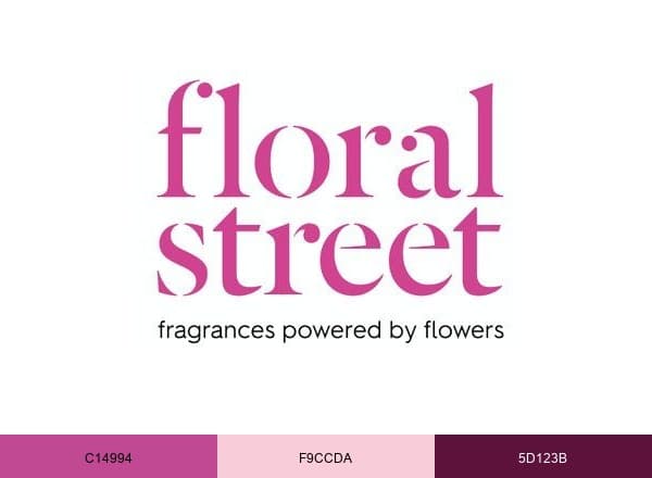 Floral Street brand color palette