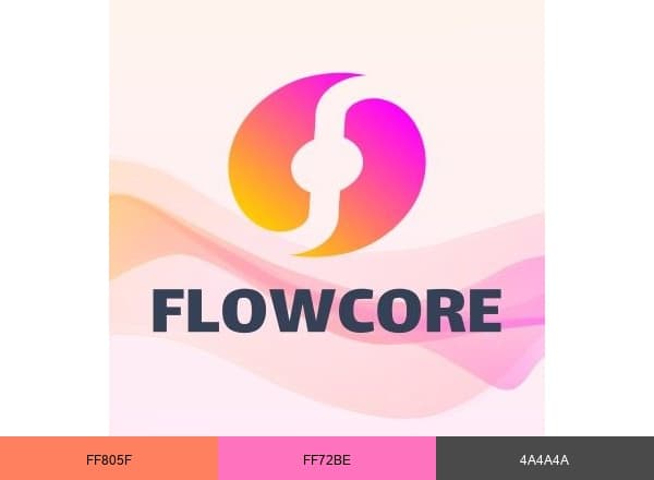 Flowcore brand color palette