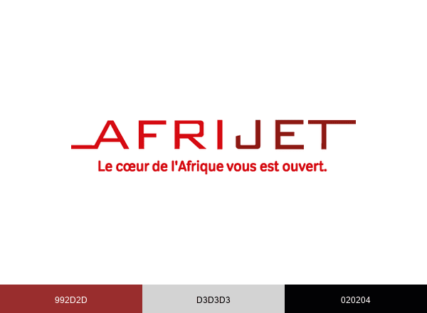 Afrijet brand color palette