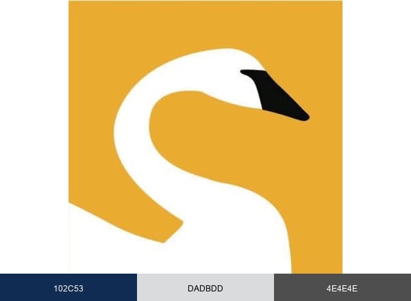 Alaska Seaplanes brand color palette