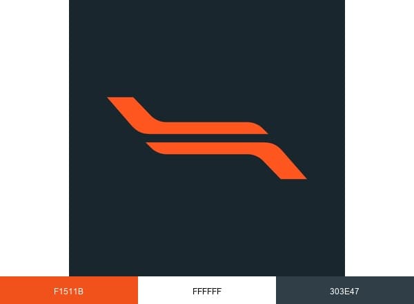 Flytoget brand color palette