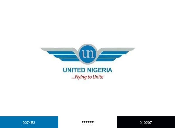 United Nigeria Airlines brand color palette