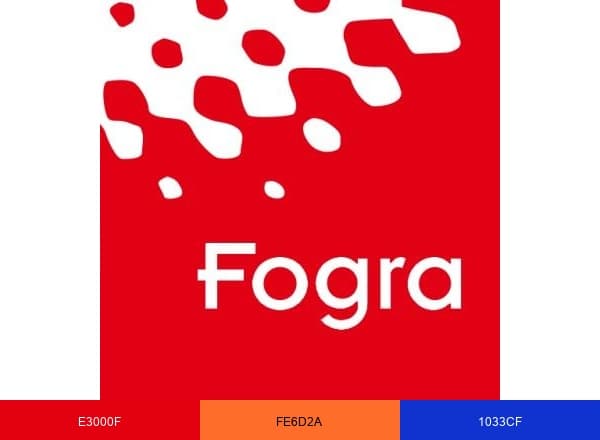Fogra Research Institute for Media Technologies brand color palette