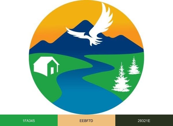 Friends of the Lower Blue River brand color palette