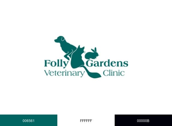 Folly Gardens brand color palette