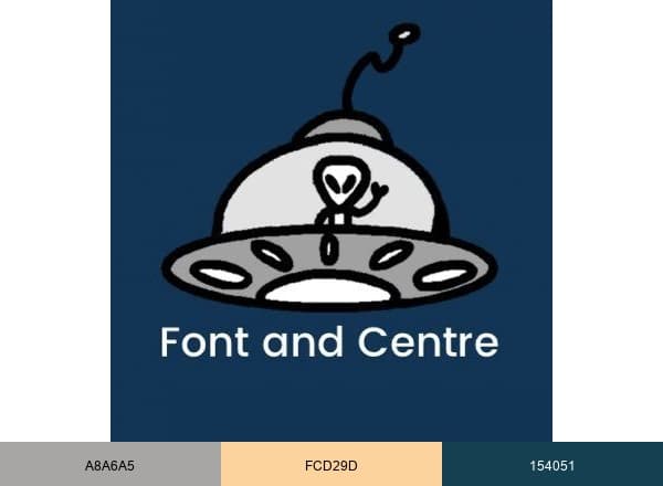 Font and Centre Creative Marketing brand color palette