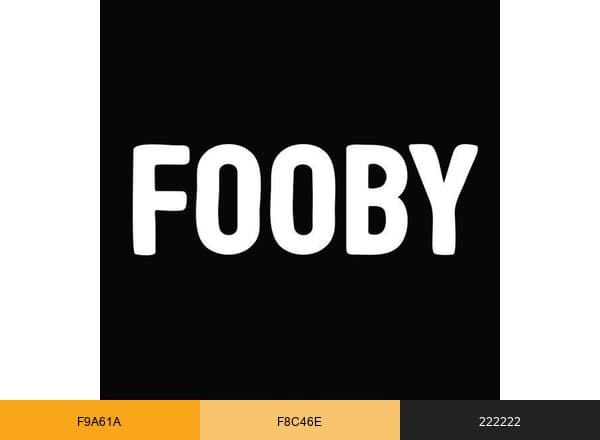 FOOBY brand color palette
