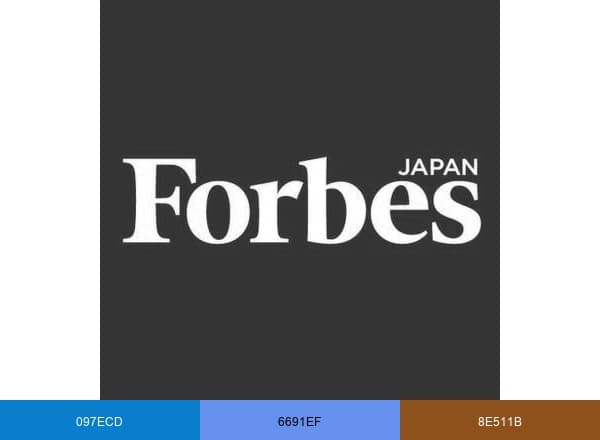 Forbes JAPAN brand color palette
