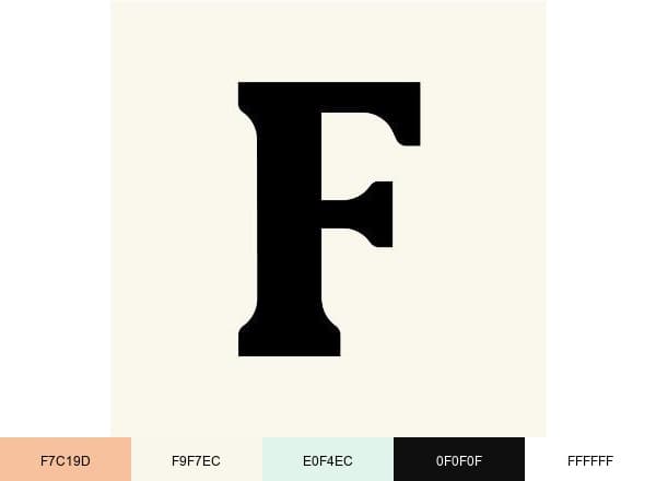 Ford Foundation brand color palette