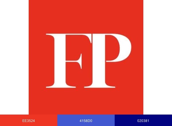 Foreign Policy brand color palette