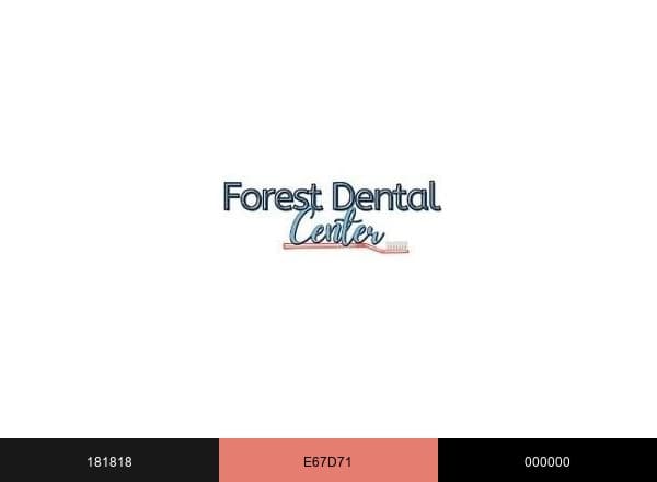 Forest Dental Center brand color palette