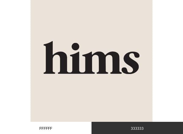 Hims brand color palette