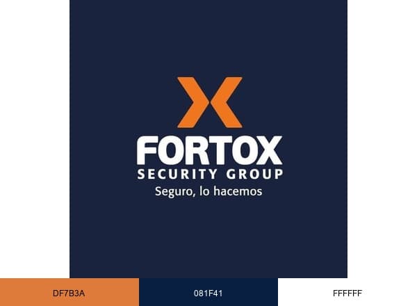 FORTOX Security Group brand color palette