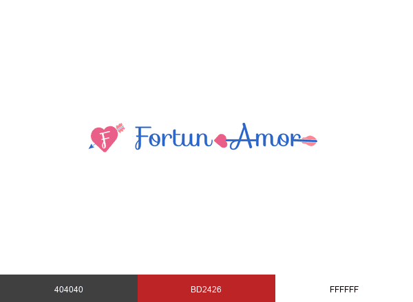 Fortunamor brand color palette