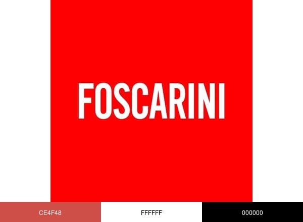 Foscarini brand color palette