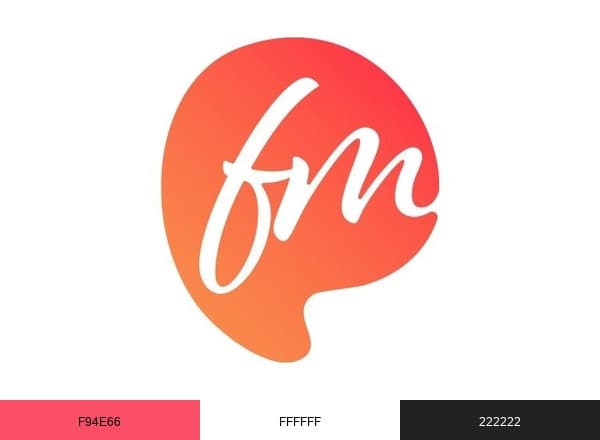 Foundmyself.com brand color palette