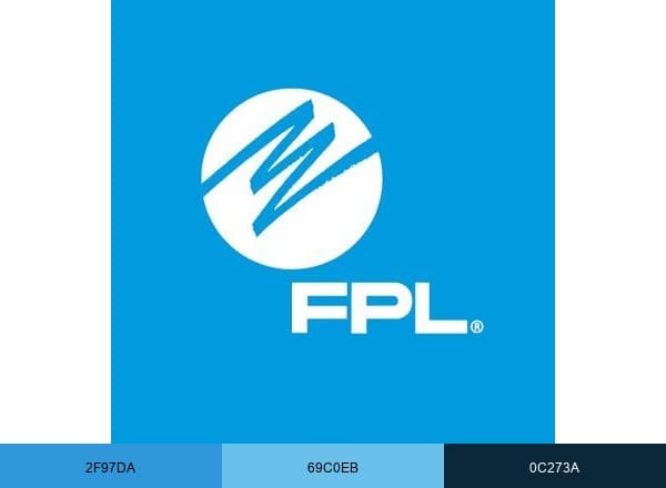 FPL | Florida Power & Light brand color palette