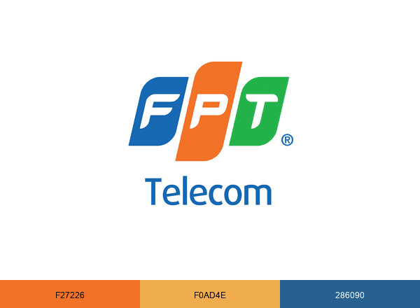 FPT Telecom brand color palette