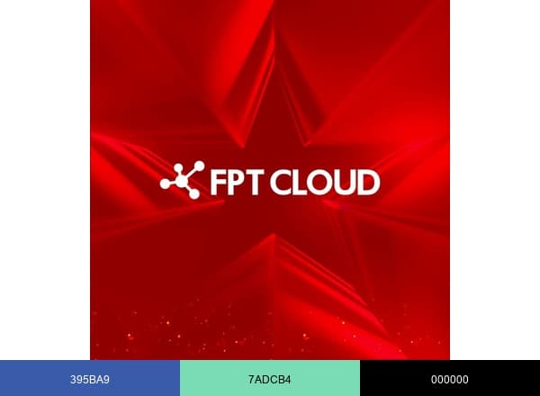 FPT Cloud brand color palette