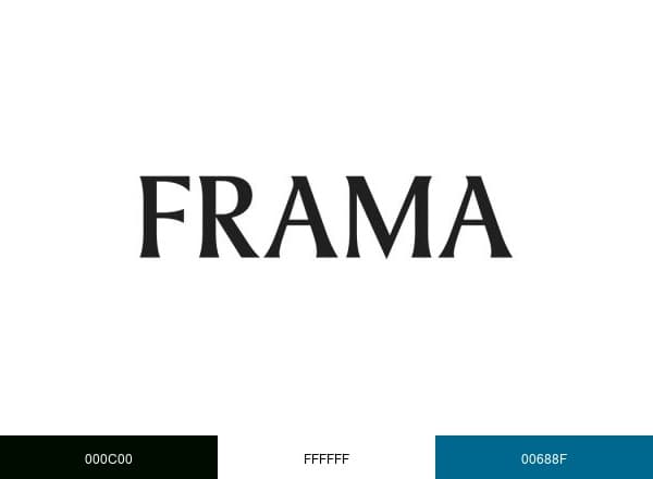 FRAMA brand color palette