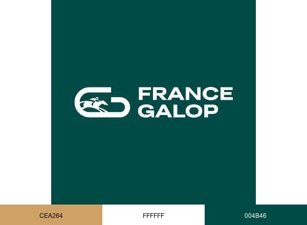 France Galop brand color palette