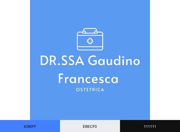 Francesca Gaudino Ostetrica brand color palette
