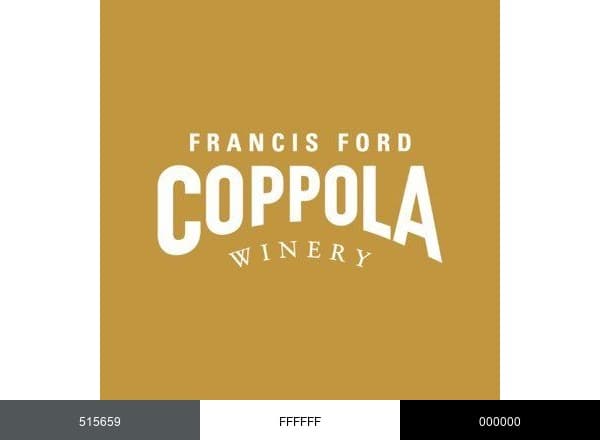 Francis Ford Coppola Winery brand color palette