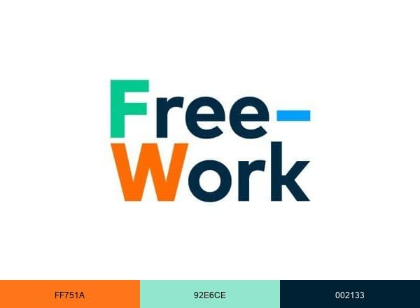 Free-Work.com brand color palette