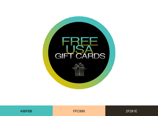 Freeusasurveygiftcard brand color palette