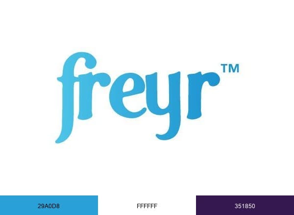 Freyr Solutions brand color palette