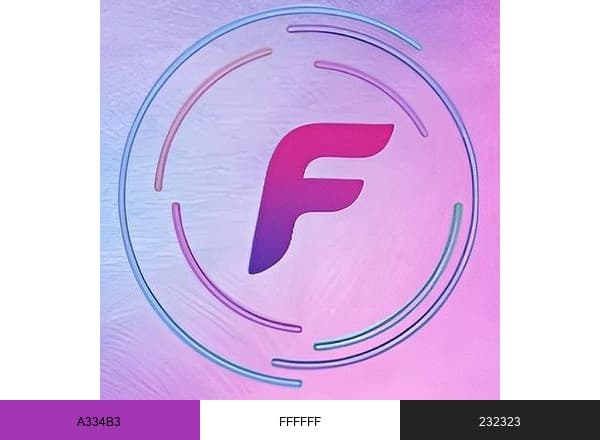 Frizbi Tv brand color palette