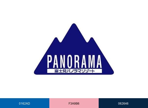 富士見パノラマリゾート brand color palette