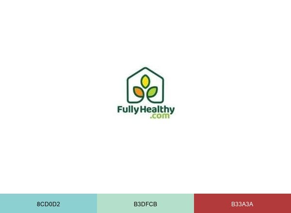 FullyHealthy.com brand color palette