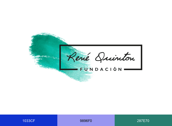 Fundación René Quinton brand color palette