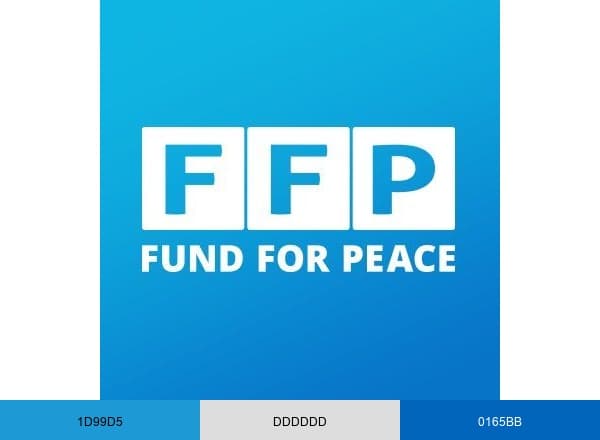 The Fund for Peace brand color palette
