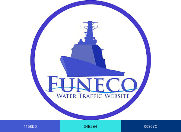 船舶情報 FUNECO brand color palette