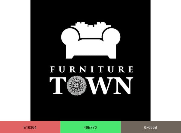Furniture TOWN brand color palette