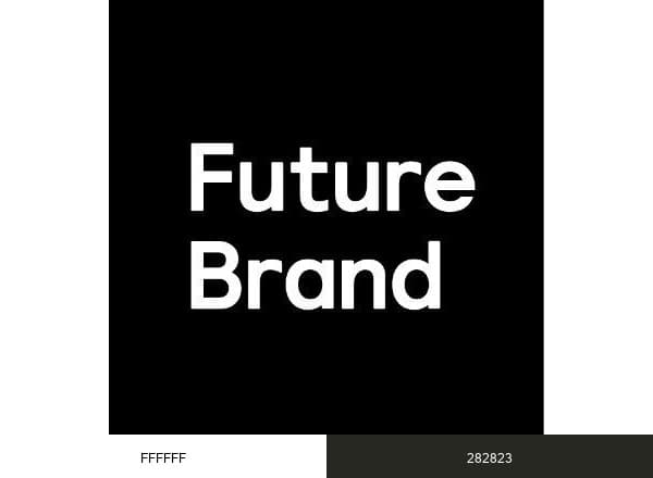 FutureBrand brand color palette