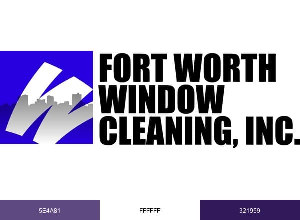 Fort Worth Window Cleaning brand color palette