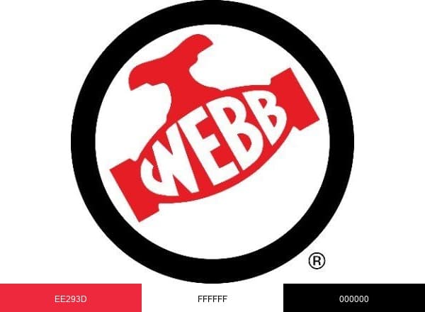 F.W. Webb Company brand color palette