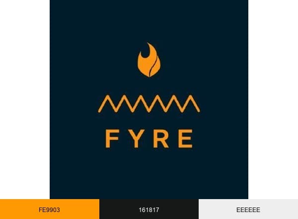 Fyre brand color palette