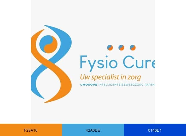 Fysio Cure brand color palette