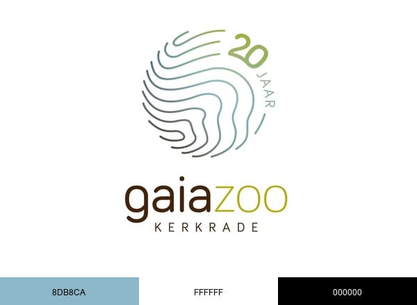 GaiaZOO & Gaia Event Center brand color palette