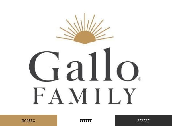 GalloFamilyVineyards brand color palette
