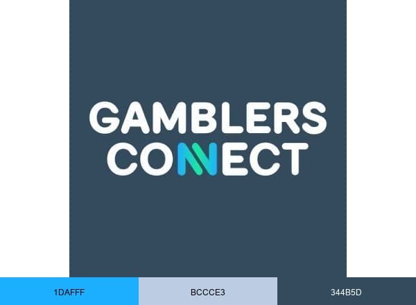 Gamblers Connect brand color palette