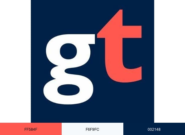 Game Top brand color palette